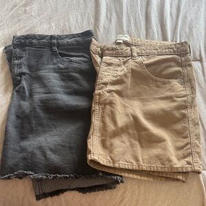 Black and Tan Skirt Set Size 14